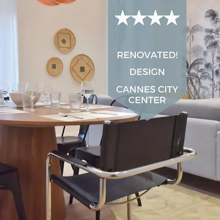 Modern 3-br In Center 5 Minutes From Palais And Beache Apartment *